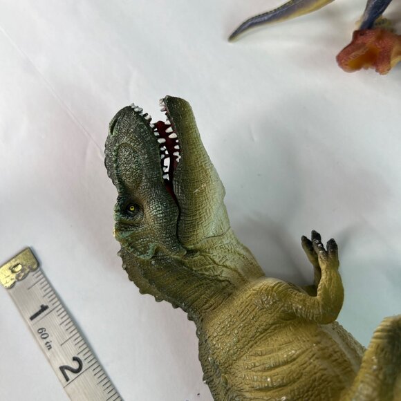 13-Piece Dinosaur Plastic Toy Figure Set Assorted Types of Dinosaurs - Picture 12 of 13